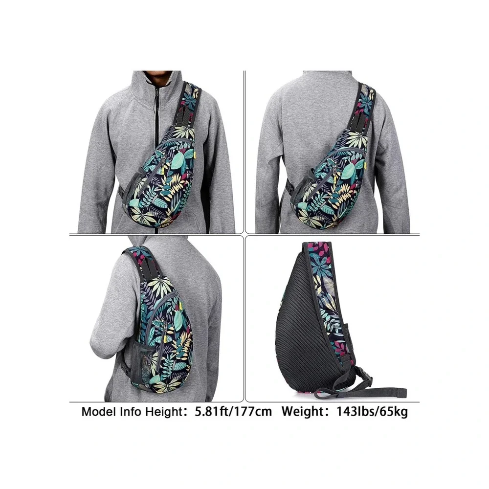 G4Free‎ Sling Bags Men Shoulder Backpack Small Cross Body Chest Sling Backpack
